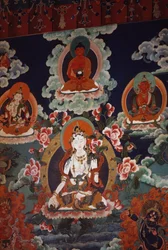 Muurschilderingen die godheden afbeelden, Potala Paleis