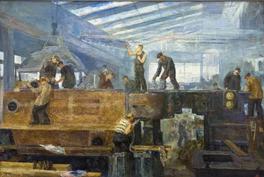Het vijfjarenplan - Turbine-installatie