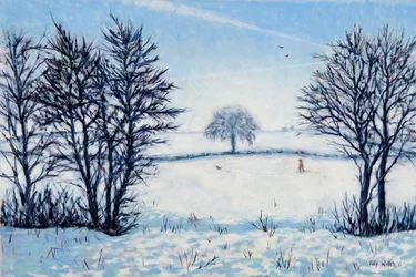 Een winterwandeling