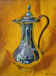 Zilveren Koffiepot