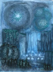 Alles wordt blauw