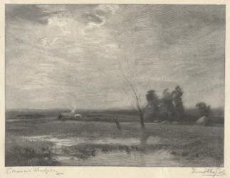 Landschap, Middag