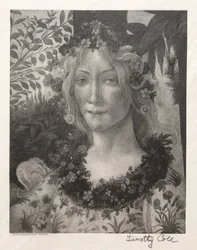 Oude Italiaanse meesters: Hoofd van Flora, 1888-1892