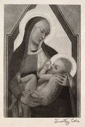 Oude Italiaanse Meesters: Madonna en Kind, 1888-1892