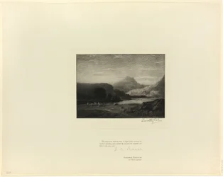 Aan de rivier de Wye, uit Oude Engelse Meesters