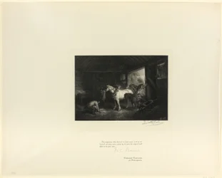 Stalinterieur, uit Old English Masters