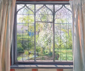 Appelbloesem Tegen Wilg, 1990