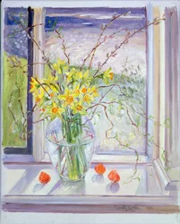Wilgentakken met Narcis