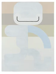 Sneeuwjongen, 2018 (latex en emaille op doek)