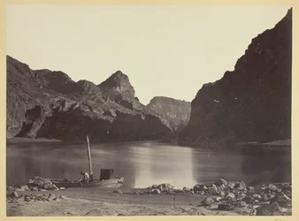 Black Cañon, Colorado River, vanaf kamp 8, stroomopwaarts gezien
