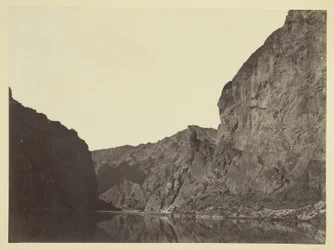 Black Cañon, Colorado-rivier, onderaanzicht vanuit Big Horn Camp