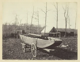 Pontonboot, Brandy Station, Virginia