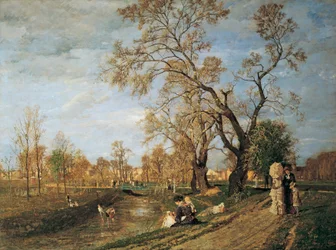 Lente in het Prater
