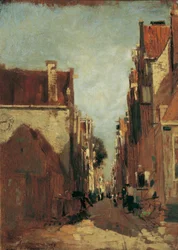 Straat in Amsterdam