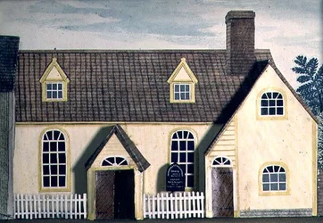 Model van een Kapel, Halstead Congregate Church, Essex
