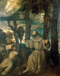 St. Franciscus ontvangt de stigmata