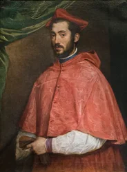 Portret van kardinaal Alessandro Farnese