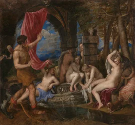 Diana en Actaeon
