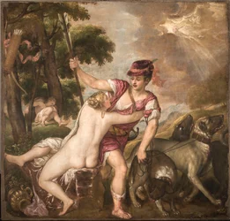 Venus en Adonis, ca. 1560