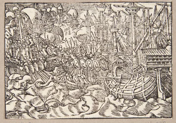 Gaius Duillius verslaat de Carthagers in een zeeslag