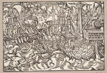 Gaius Duillius verslaat de Carthagers in een zeeslag