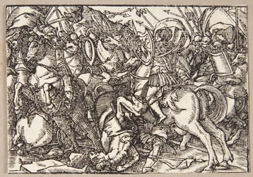 M. Decius leidt de Romeinen in de slag tegen de Latijnen