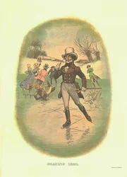 Schaatsen, 1820, ca. 1910