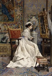 Een mooie kenner, 1874