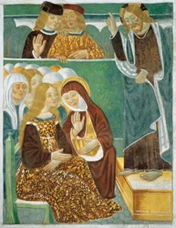 Jezus predikt tot de vrouwen