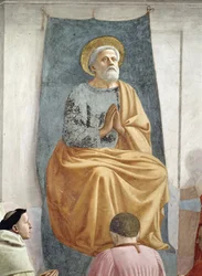 St. Peter als eerste bisschop van Antiochië (detail)