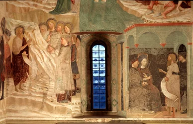 Episode uit het leven van Johannes de Doper: de prediking van Johannes de Doper in de woestijn en Johannes de Doper tegenover Herodes