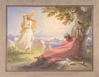 Tasso Contemplating Beauty, 1823