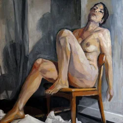 Contemplatief naakt