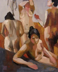 Moderne naaktfiguren