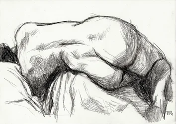 Sensuele figuurstudie
