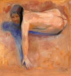 Vrouw in rust