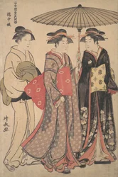 Dansers van Tachibana Straat, 1742-1815