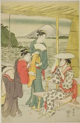 Bezoekers van Enoshima