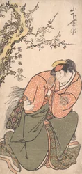 Acteur Yamashita Kinsaku II als Sadato