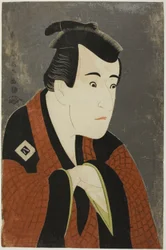 De acteur Ichikawa Yaozo III als Tanabe Bunzo
