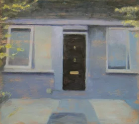 Een plek om te wonen 2, 2010 (olieverf op multiplex)