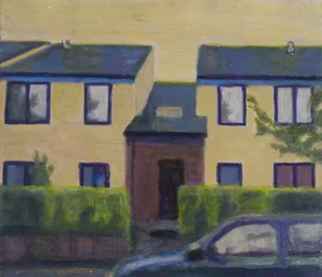 Een plek om te wonen 38, 2012 (olieverf op multiplex)