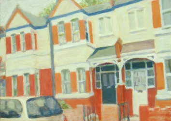 Een plek om te wonen 49, 2012 (olieverf op multiplex)