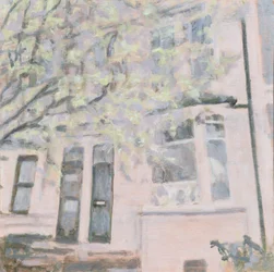 Een plek om te wonen 57, 2013 (olieverf op multiplex)