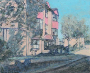 Een plek om te wonen 59, 2013 (olieverf op multiplex)