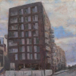 Een plek om te wonen 60, 2013 (olieverf op multiplex)
