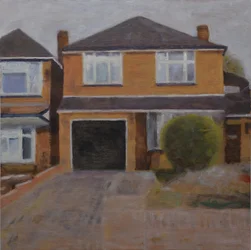 Een plek om te wonen 63, 2018(olieverf op multiplex)