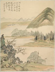 Wilgentakken in de lente, 1847