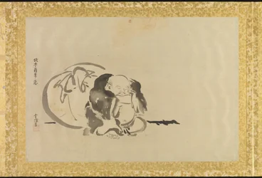 Album met kopieën van Chinese schilderijen