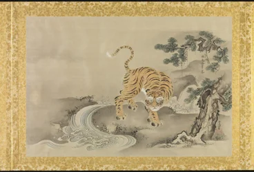 Album met kopieën van Chinese schilderijen